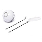 LED Laser Electronic Rolling Cat Toy Ball, Automatic Interactive Pet Play Ball for Indoor Cats