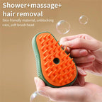 Electric Steam Cat Brush Grooming Comb, Self-Cleaning Spray Massage Brush for Cats and Dogs