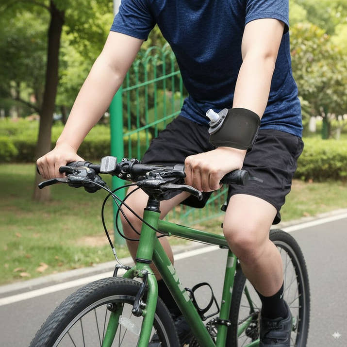 Outdoor Running Wrist Water Bottle – 200ml Hands-Free Sports Cup for Cycling, Jogging & Fitness