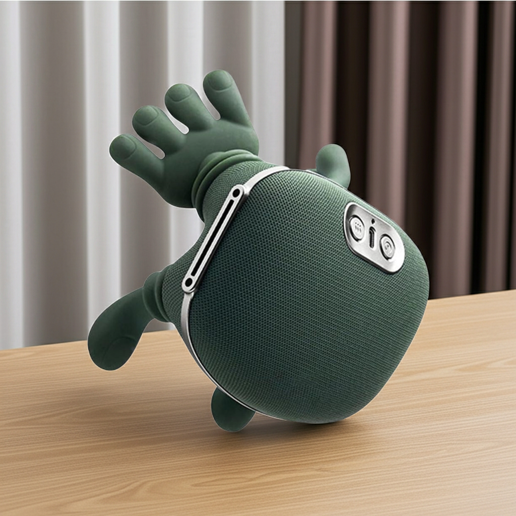 Finger Pressure Neck & Shoulder Massager with Heat Therapy for Pain Relief